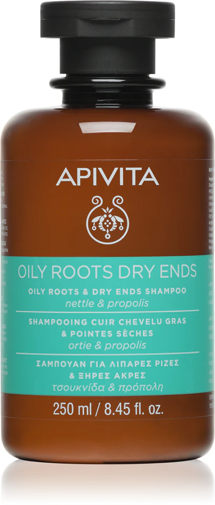 Apivita Oily Roots & Dry Ends Shampoo Shampoo for oily hair and dry hair ends