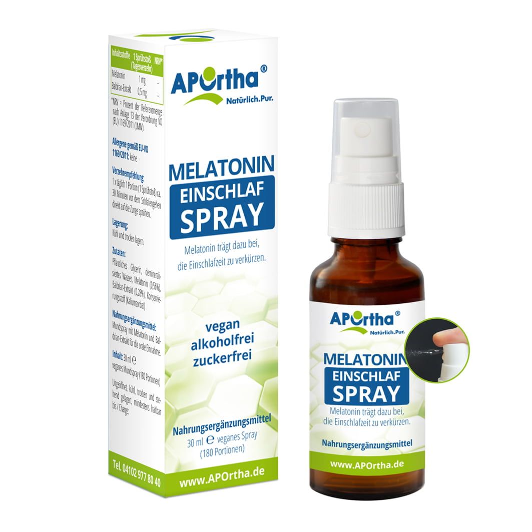 Aportha® melatonin sleep spray