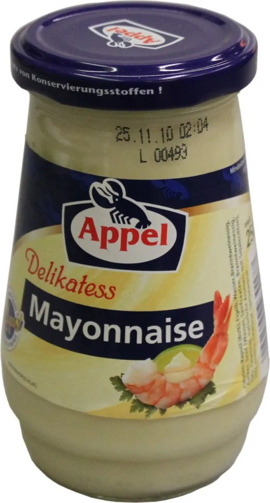 Appel Delikatess Mayonnaise cremig mit wertvollem Rapsöl 250ml