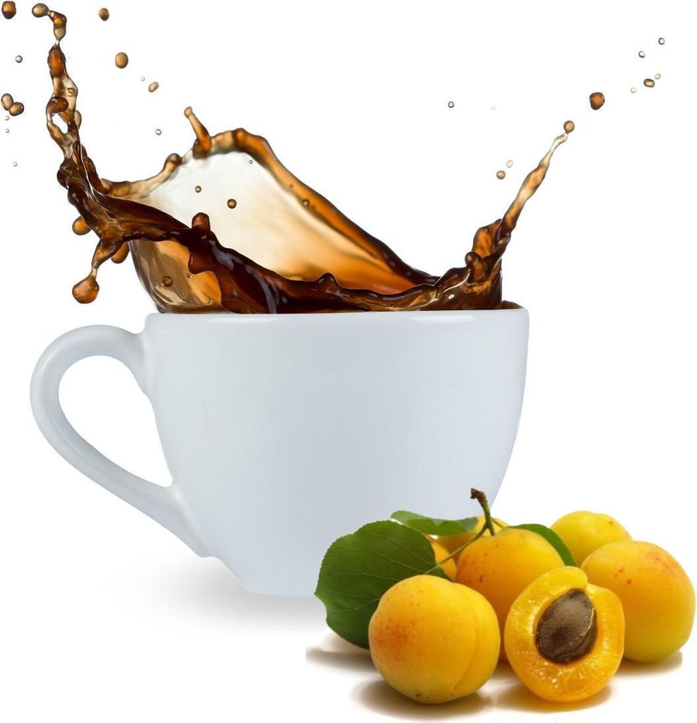 Aprikose Kaffee gemahlen Kaffeepulver 200 g