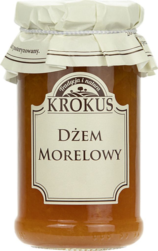 Aprikosenmarmelade mit wenig Zucker, glutenfrei 235 g - Krokkus