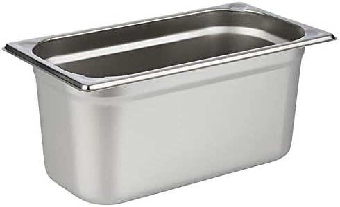 APS 81306 GN 1/3 Container, Stainless Steel, Height 150 mm