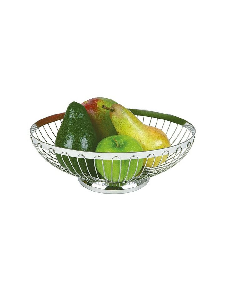 Aps Bread And Fruit Basket, Oval-20 X 15 Cm, H: 7 Cm - Set Of 2
