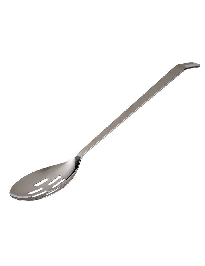 Aps Chafing Dish Spoon-11 X 6.5 Cm, Handle: 24, Slotted-Set Of 6