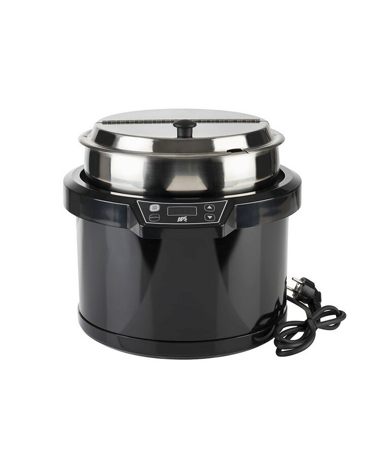 Aps Electric Soup Pot - Ø 34 Cm, H: 33 Cm, 10 Litres