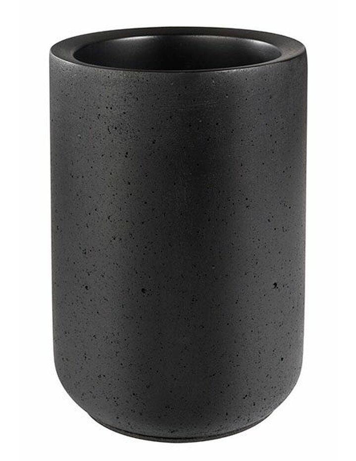Aps Bottle Cooler Element Black-Outside Ø 12 Cm, H: 19 Cm