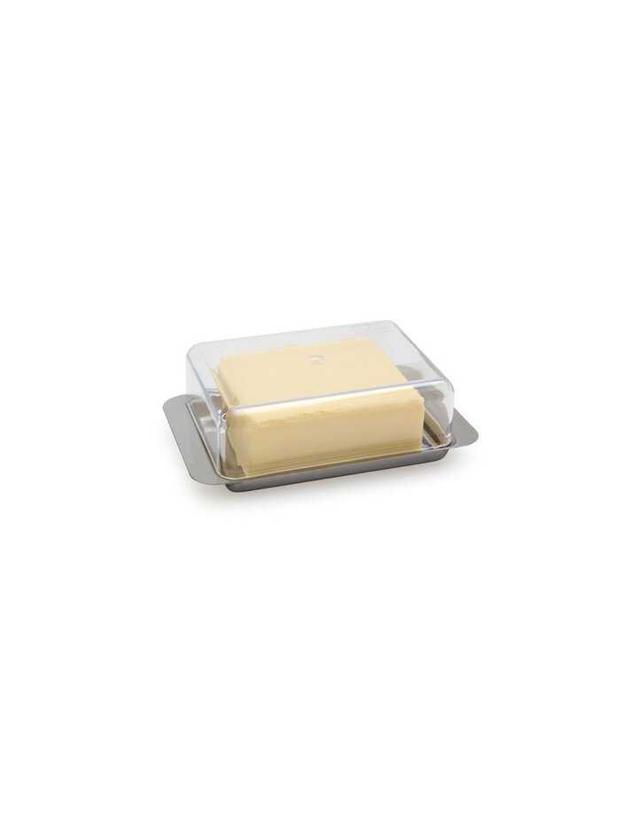Aps Refrigerator Butter Dish-16 X 9.5 Cm, H: 5.5 Cm - Set Of 2