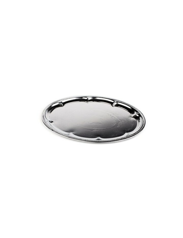 Aps Party Plate, Oval-46 X 34 Cm, Metal