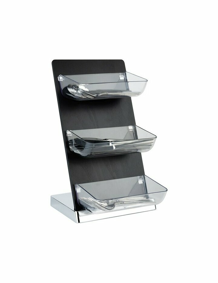Aps Service Tower 26 X 18 Cm, H: 43 Cm Black