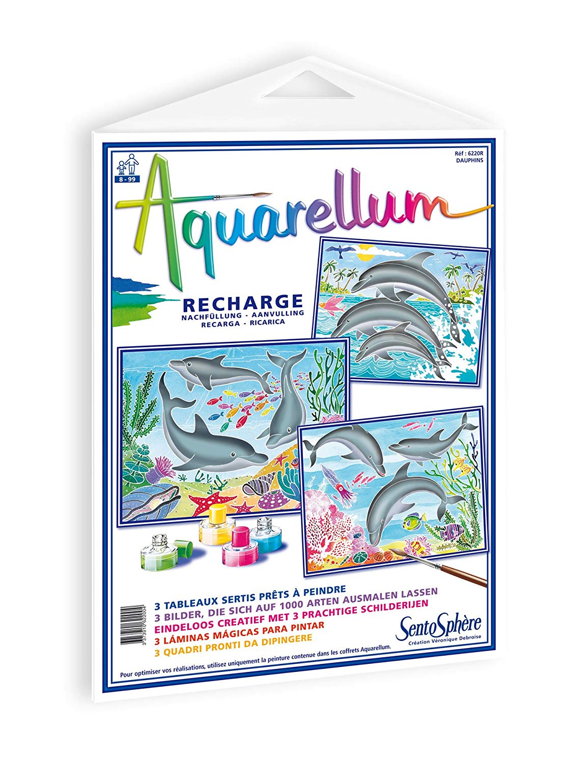 Aquarellum Refill Dolphins