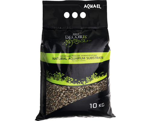 Aquarium gravel, substrate AQUAEL natural colorful 3-5 mm 10 kg