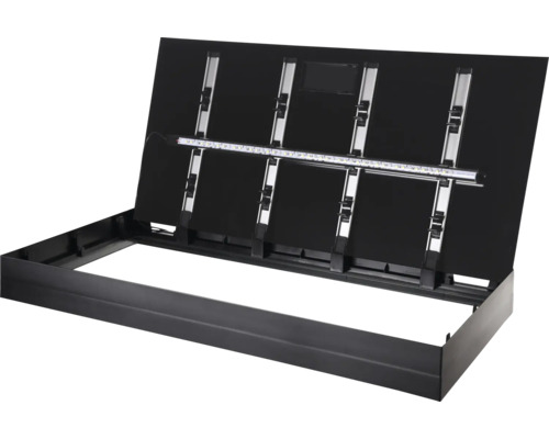 Aquarium cover sera AquaTank Light Set Cover with 1 LED daylight sunrise 660 for all sera AquaTanks 80 x 40 x 8 cm