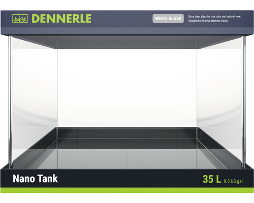 Aquarium DENNERLE Scapers Tank white glass 35 l with foam pad 40 x 32 x 28 cm