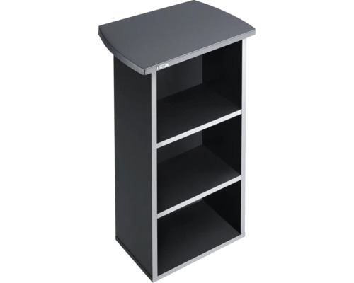 Aquarium base cabinet Tetra AquaArt 30/20 shelf 38.2x31.6x72.8 cm black-silver