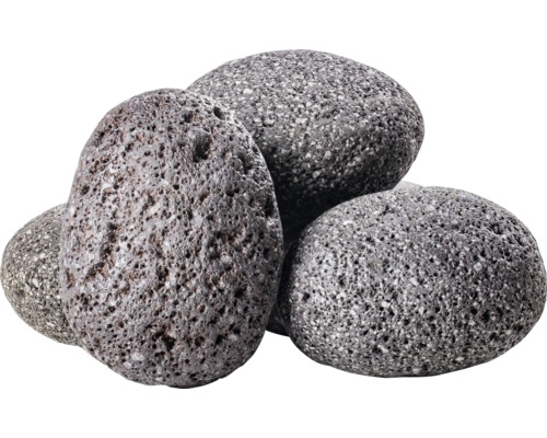 Aquarium decoration set ARKA mySCAPE Lava Pebbles approx. 50 -70 mm 20 kg Aquascaping
