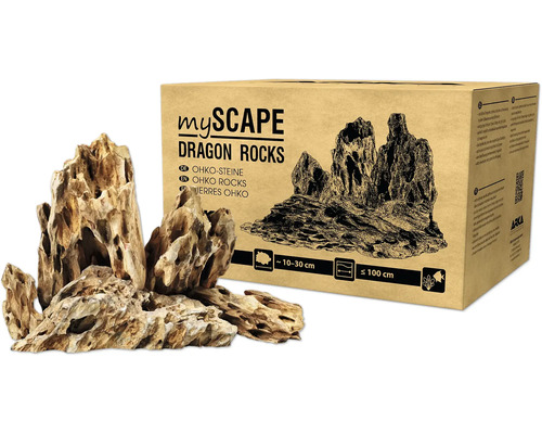 Aquarium decoration set ARKA mySCAPE Rocks Dragon 5 kg dragon stone for aquariums up to approx. 60 cm aquascaping