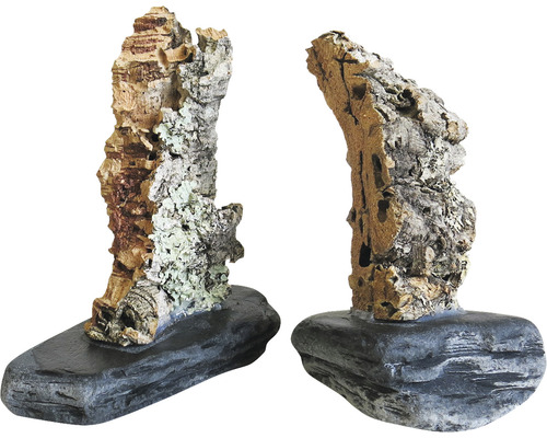 Aquarium decoration sydeco Bayou Cork Slate 18 cm 1 piece