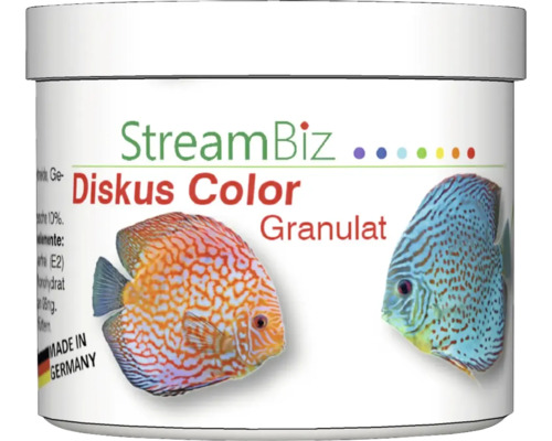 Aquarium fish food StreamBiz Diskus Color Granules 230 g