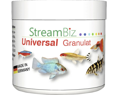 Aquarium fish food StreamBiz Universal Granules 80 g
