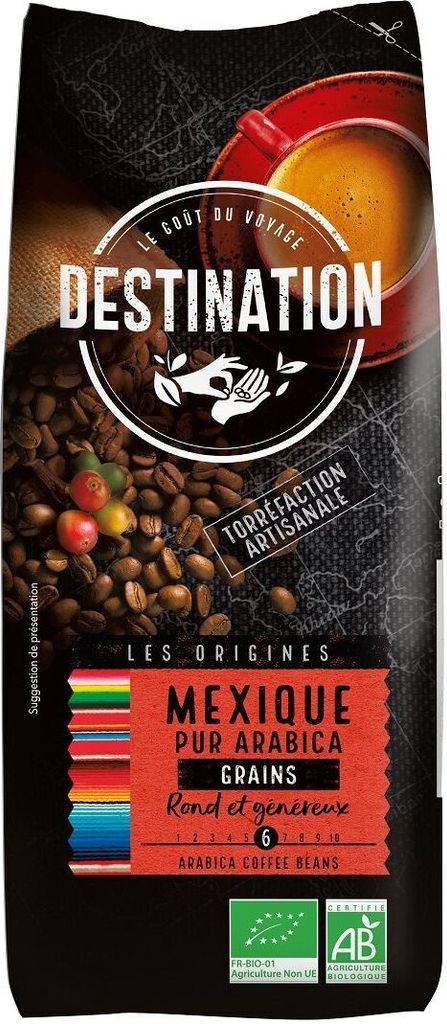 ARABICA COFFEE BEANS 100% MEXICO FAIR FOR LIFE 1 kg - GOAL