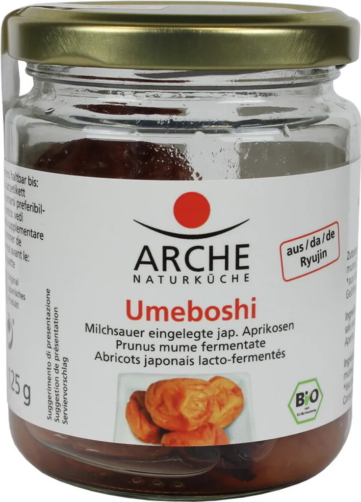 Ark Ryujin Umeboshi Apricots, 125 g