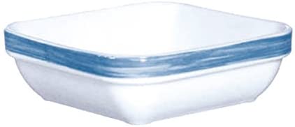 Arcoroc Restaurant Brush Blue Jean Stacking Bowl, 17 cm, Set of 6