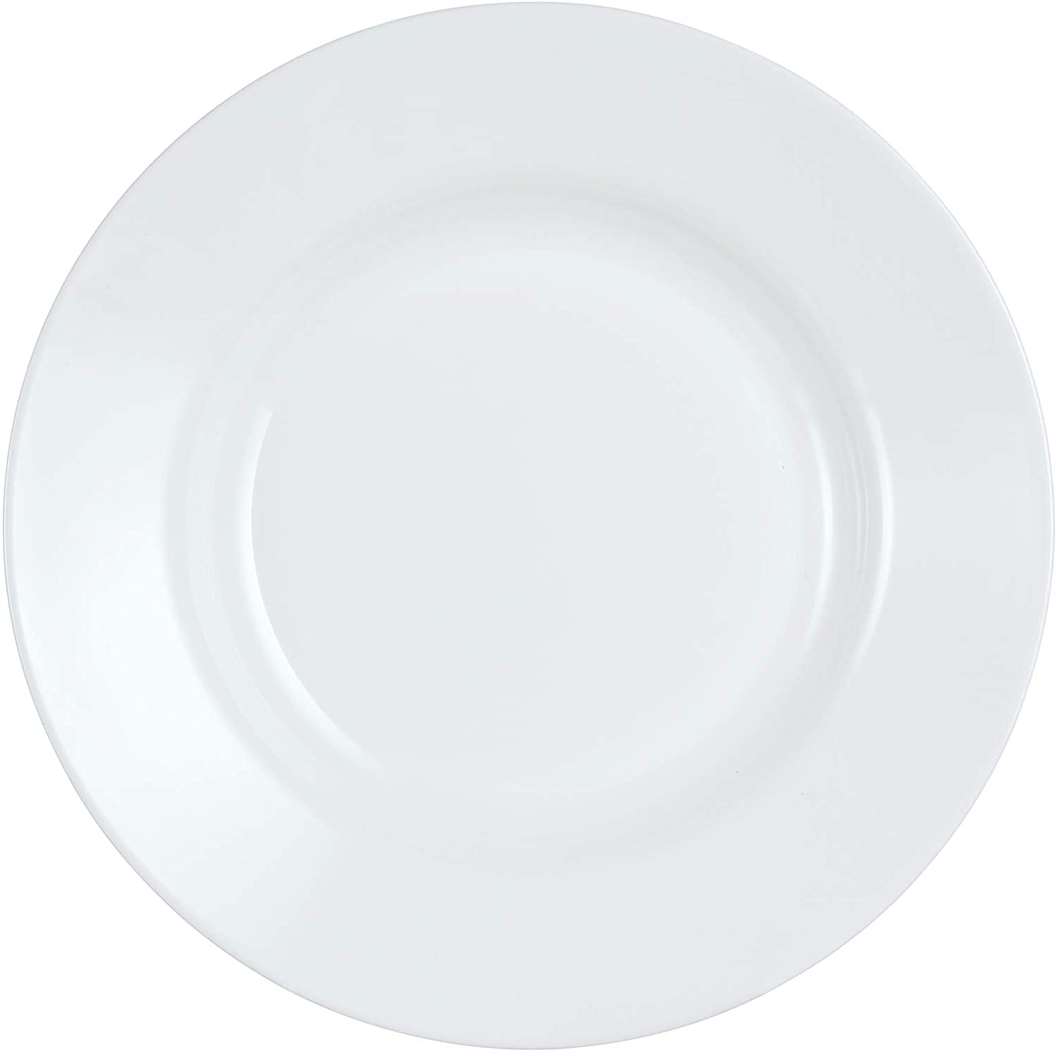 Arcoroc Crockery Plate Everyday Plain White, Teller tief 22,5cm