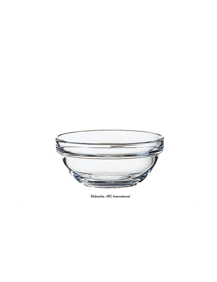Arcoroc Empilable Glass Bowl 10 Cm - Set Of 6
