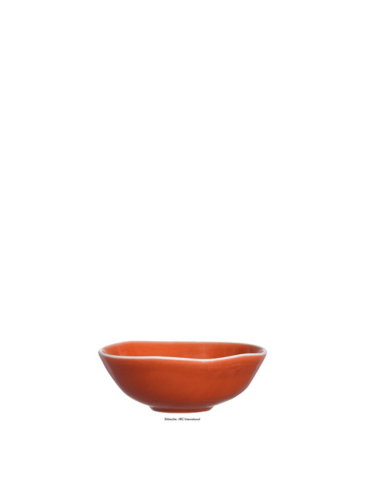 Arcoroc Bowl 15.5 Cm Canyon Ridge Frb: Orange - Set Of 6
