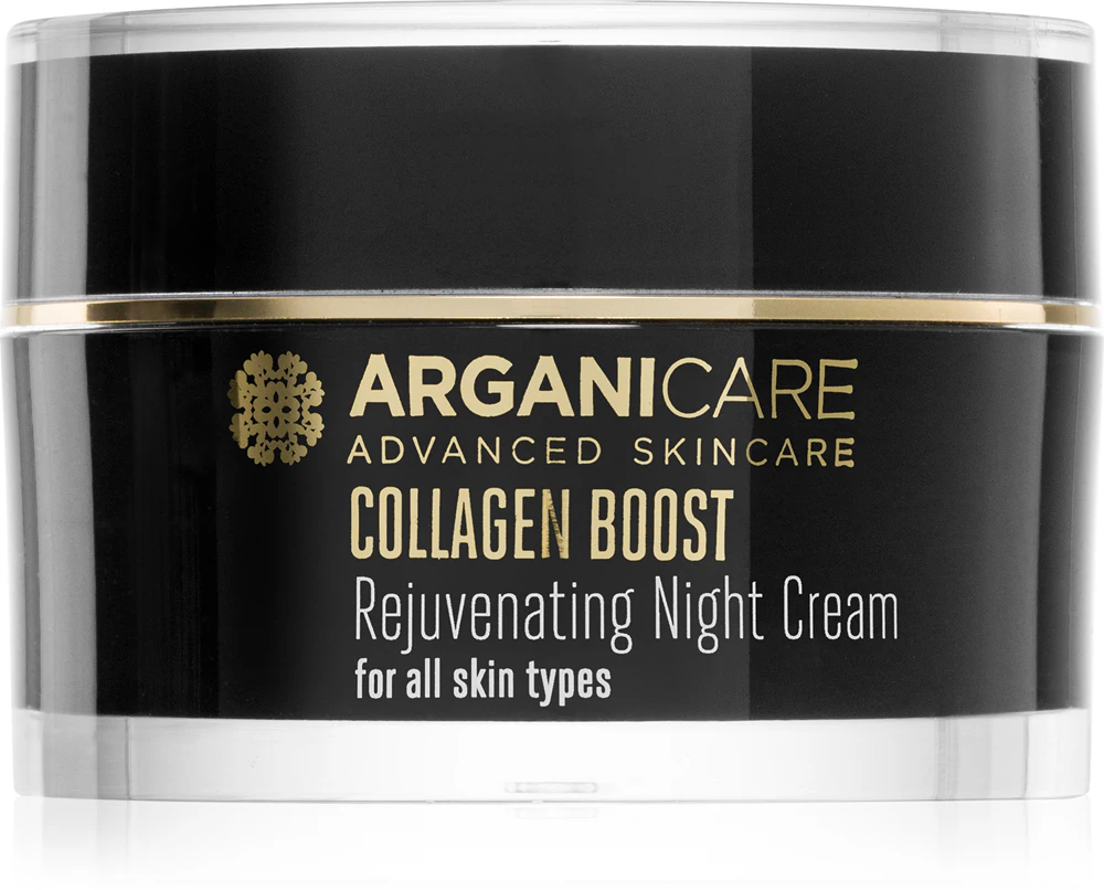 Arganicare Collagen Boost Rejuvenating Night Cream smoothing night cream