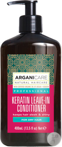 Arganicare Keratin Care With Definition Without Rinsing Dry And Damaged Hair 400ml