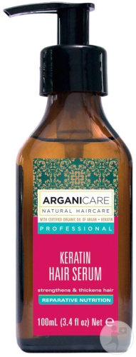 Arganicare Keratin Repair & Nutritive Serum Pump Bottle 100ml