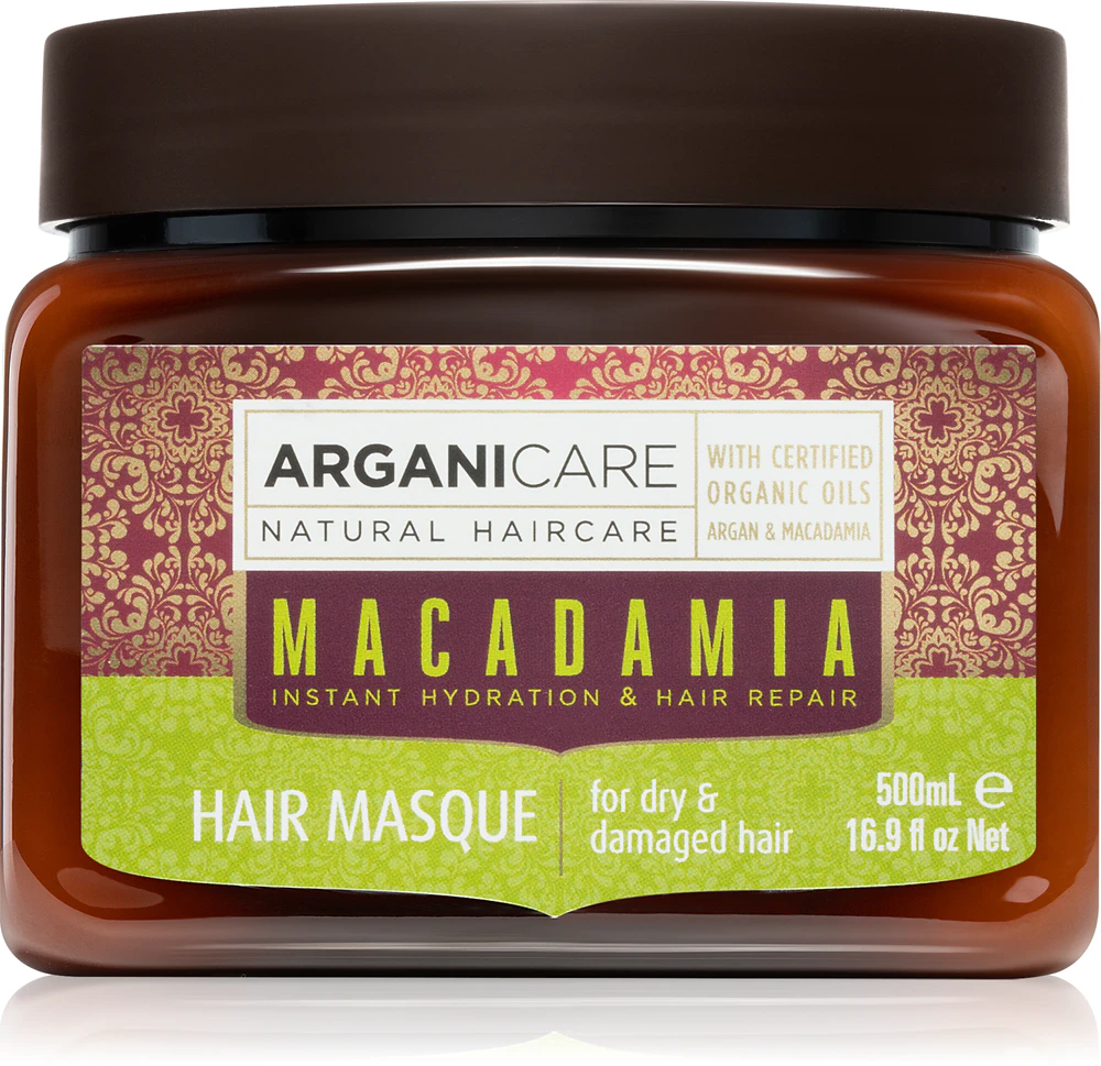 Arganicare Macadamia Hair Masque nourishing hair mask for dry and damaged hair