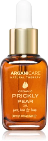 Arganicare Organic Prickly Pear cold-pressed opuntia oil for face, body and hair