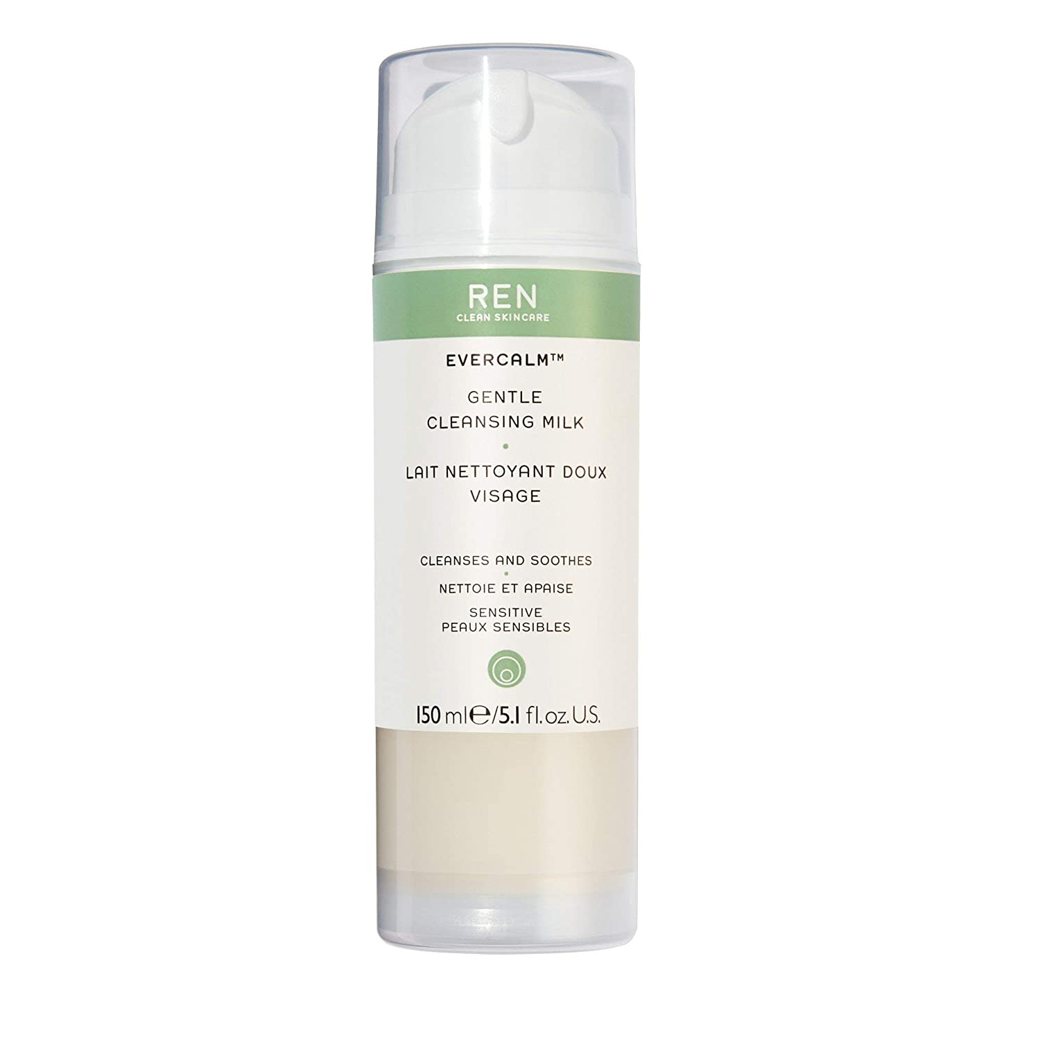 REN Evercalm ™ Gentle Cleansing Facial Wash Gel 150ml