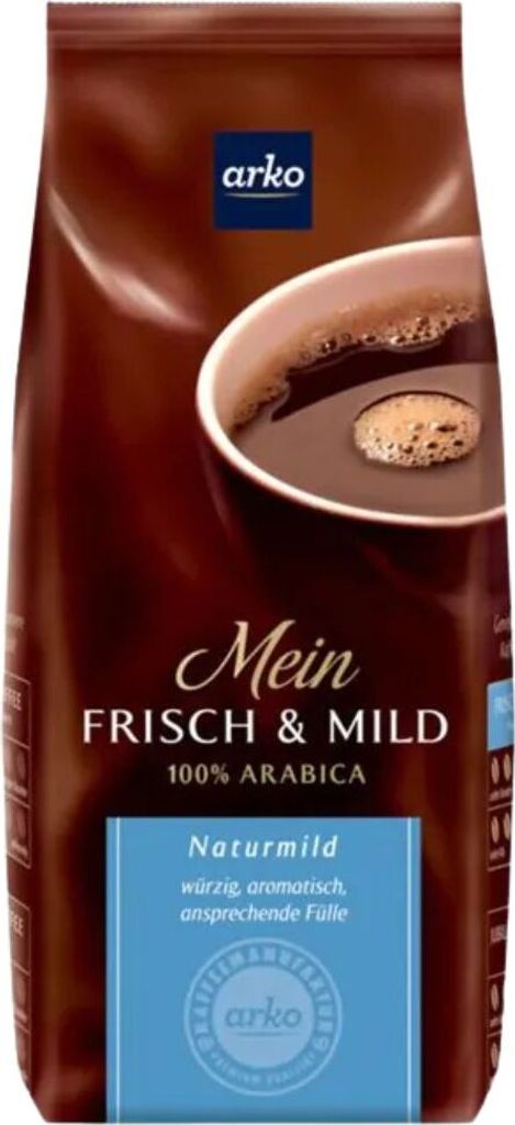 Arko FRESH & MILD naturally mild, 500g beans