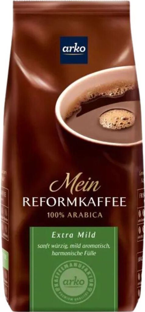 arko REFORM COFFEE Extra Mild, 500g beans