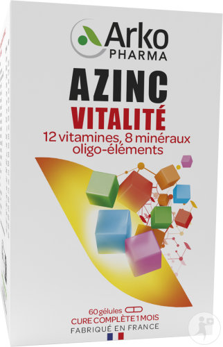 Arkopharma Arkocaps Azinc Health And Vitality 60 Capsules