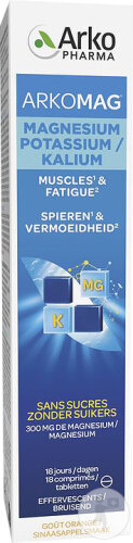 Arkopharma Arkomag Magnesium + Potassium 18 tablets