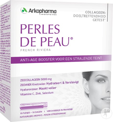 Arkopharma Perles De Peau Anti-Age Booster Radiant Complexion Bottles 10x25ml