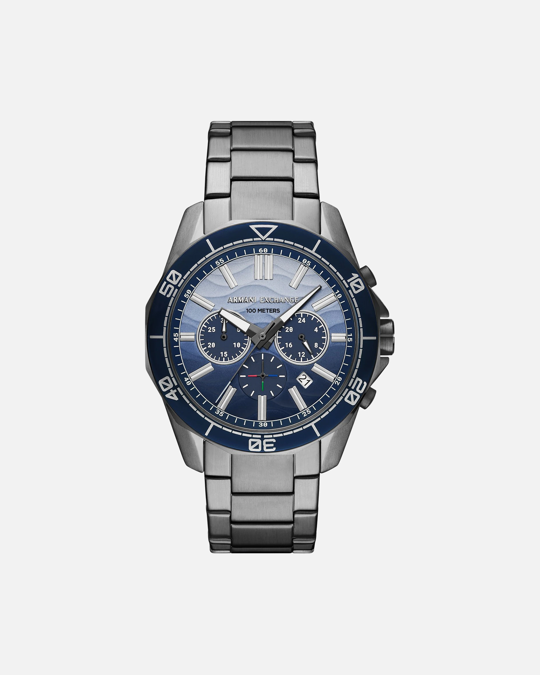 Armani Exchange watch chronograph stainless steel