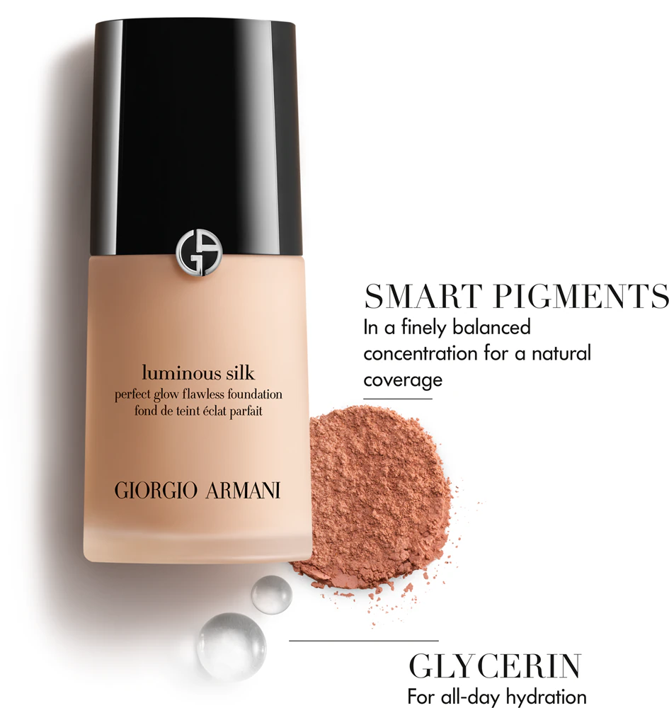 Armani Luminous Silk Foundation refreshing make-up