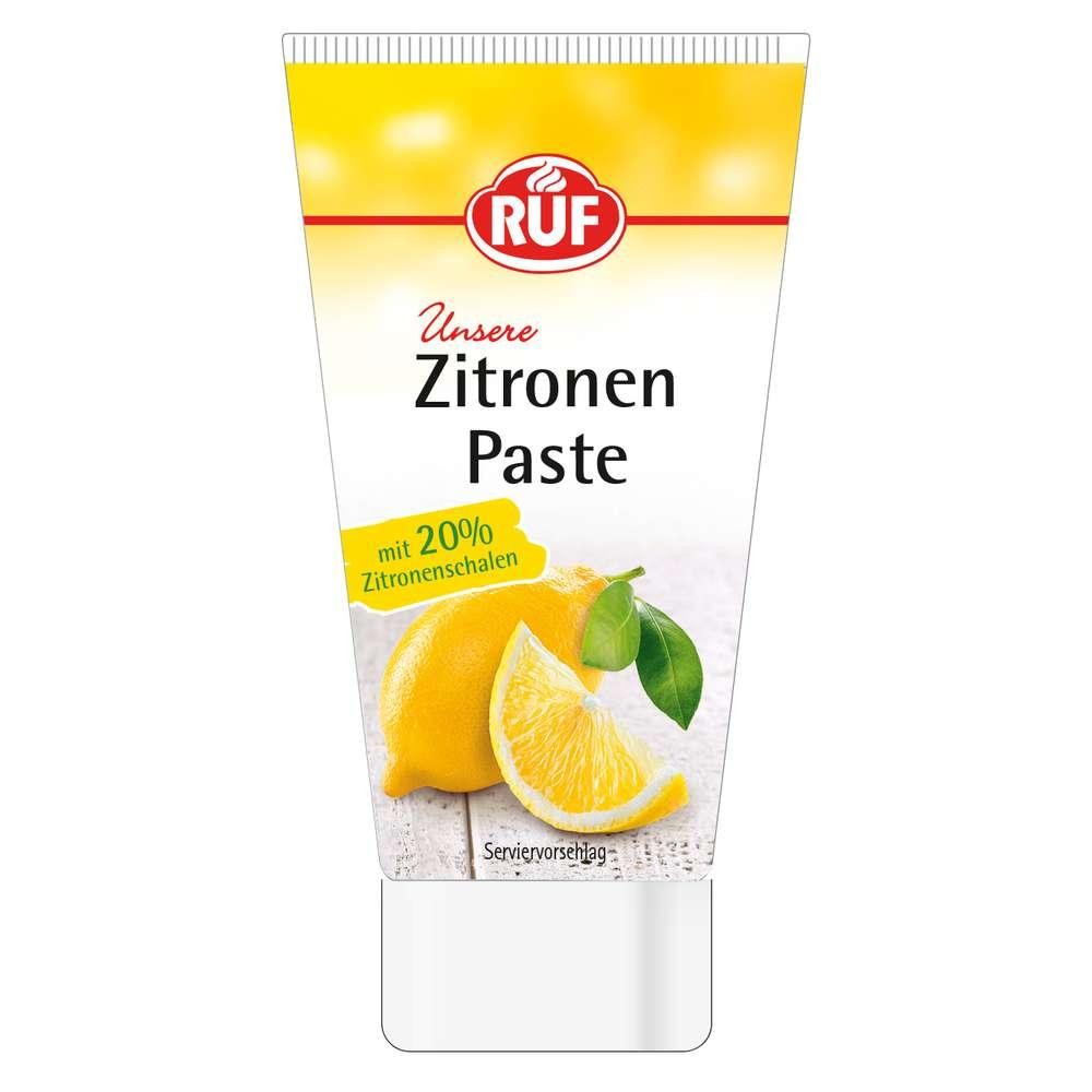 Flavoring paste, lemon