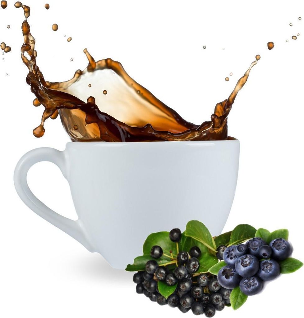 Aronia Blaubeere Kaffee gemahlen Kaffeepulver 1 kg