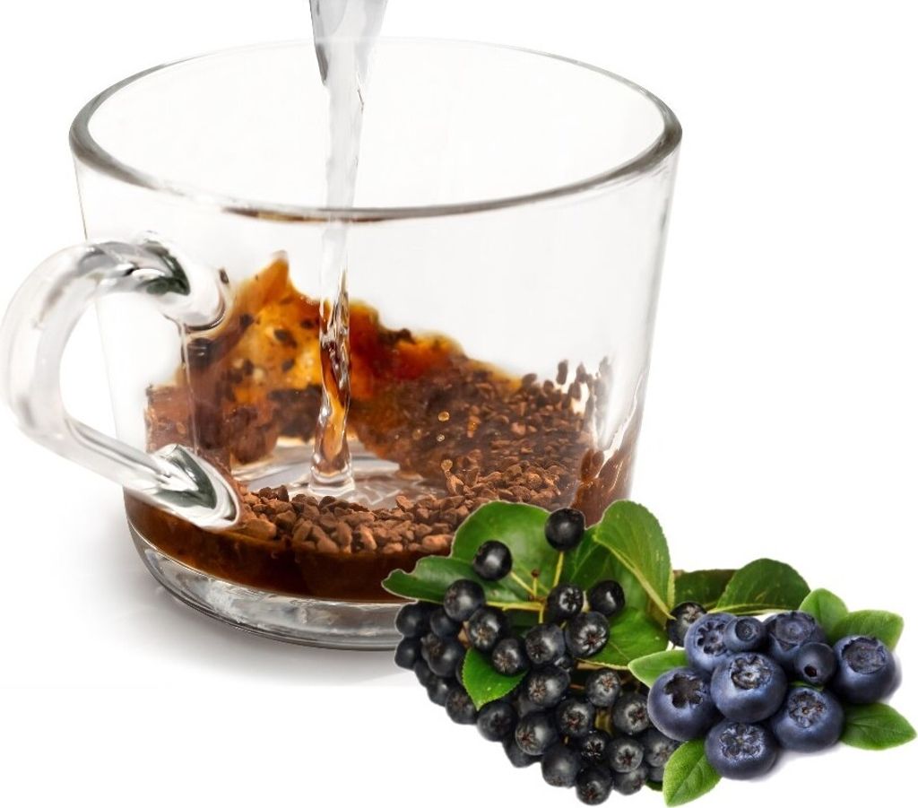 Aronia Blaubeere Löslicher Kaffee Instant Pulver 1 kg