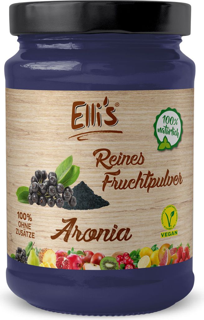 Aronia fruit powder - 100% extracted from the pure fruit