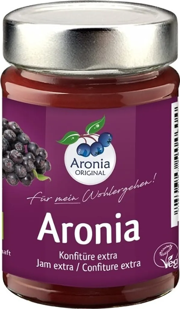 Aronia ORIGINAL Aronia Konfitüre extra -- 225g
