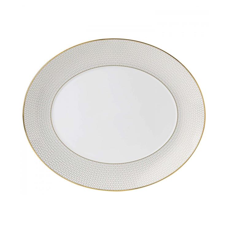 Arris Oval Serving Plate
