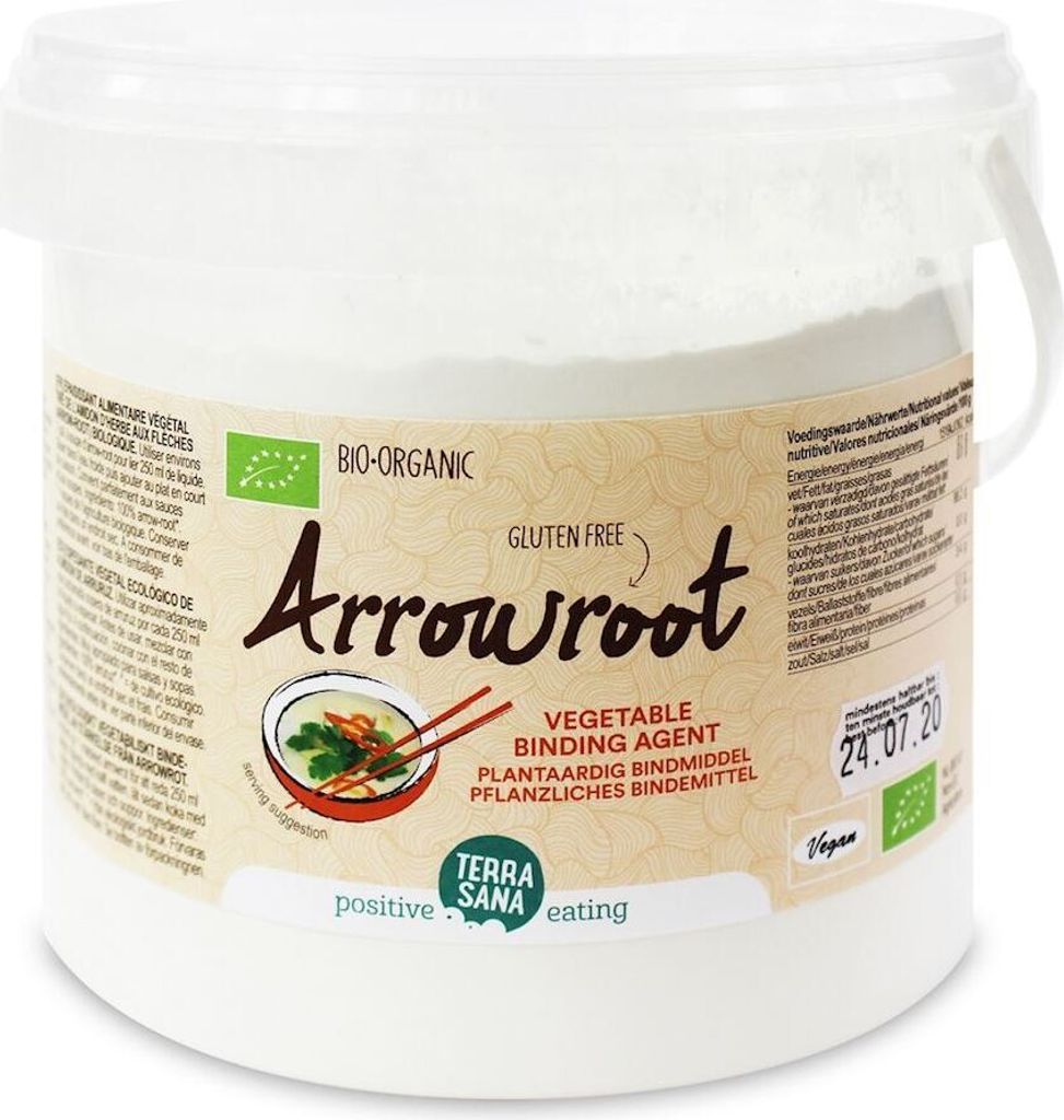 Arrowroot - GLUTEN-FREE ROOT STARCH 800 g - HORECA (TERRASANA)