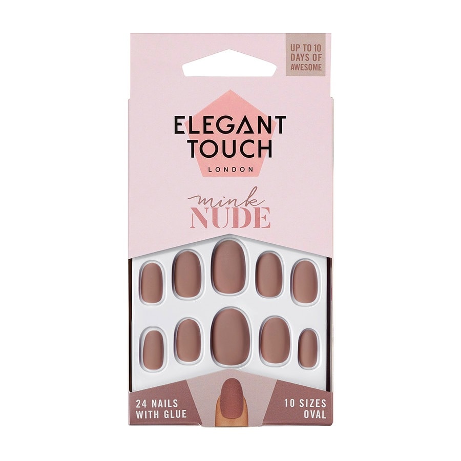 Elegant Touch Nude Nails - Mink